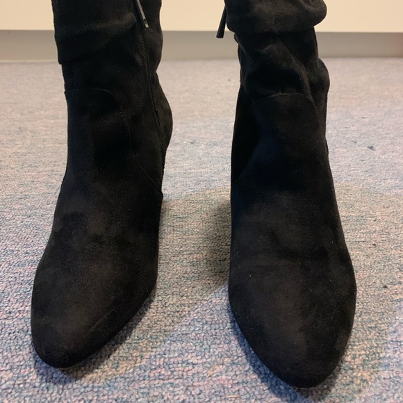 Black Suede Ankle Boots- 50% off - Picture 7 of 8